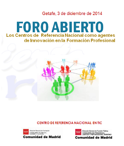 Los Centros de Referencia Nacional como agentes de Innovación en la Formación Profesional