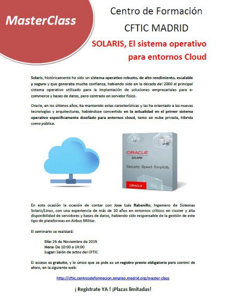 MasterClass de Solaris