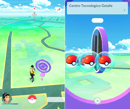 Pokemon Go en el CFTIC. Poketparada y normas de los cursos.
