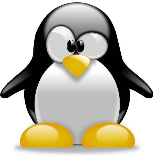 Imagen del logo de Linux, el famoso ping&uuml;ino